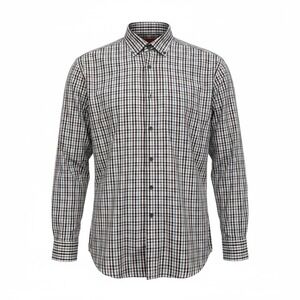 Men's Red Alfani Men's Plaid Button-Down Shirt‎ Size M Red Casual